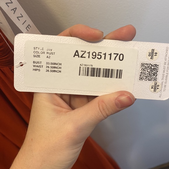 Azazie bridesmaid dress - Picture 3 of 4